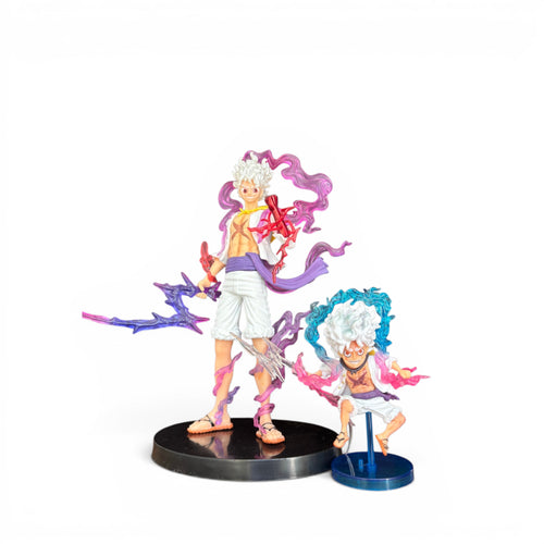 Luffy Gear 5 + Mini Luffy – Double Power Pack 💥